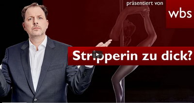 Striptease-Tänzerin zu dick: Darf sie fristlos gekündigt werden? 
