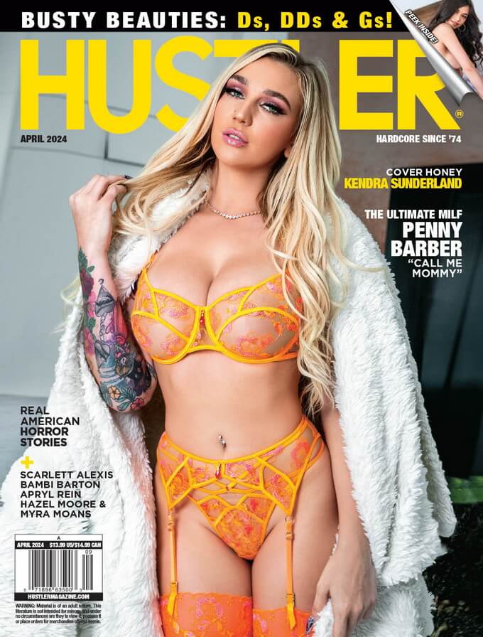 Kendra Sunderland ist Hustlers 'Cover Honey' für April