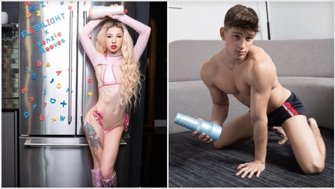 Kenzie Reeves und Reno Gold sind die neuesten Fleshlight- und Fleshjack-Stars