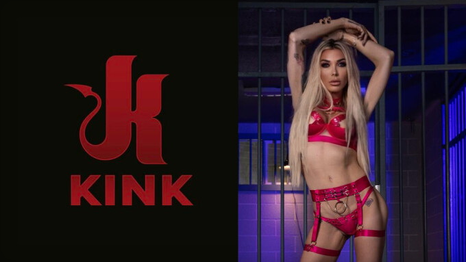 Aubrey Kate in der neuesten Produktion von Kink.com