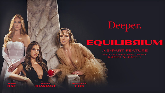 Deeper veröffentlicht Kayden Kross’ Fantasy-Spielfilm „Equilibrium“