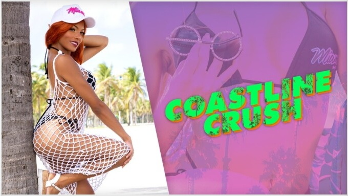Lola Morena ist die Hauptdarstellerin in 'Coastline Crush' für TransAngels