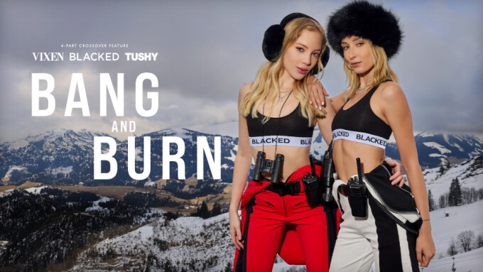 Bella Spark und Kelly Collins spielen die Stars im Finale des VMG-Cross-Site-Features „Bang and Burn“