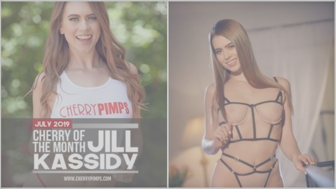 Cherry Pimps nennt Jill Kassidy Juli 'Cherry of The Month'